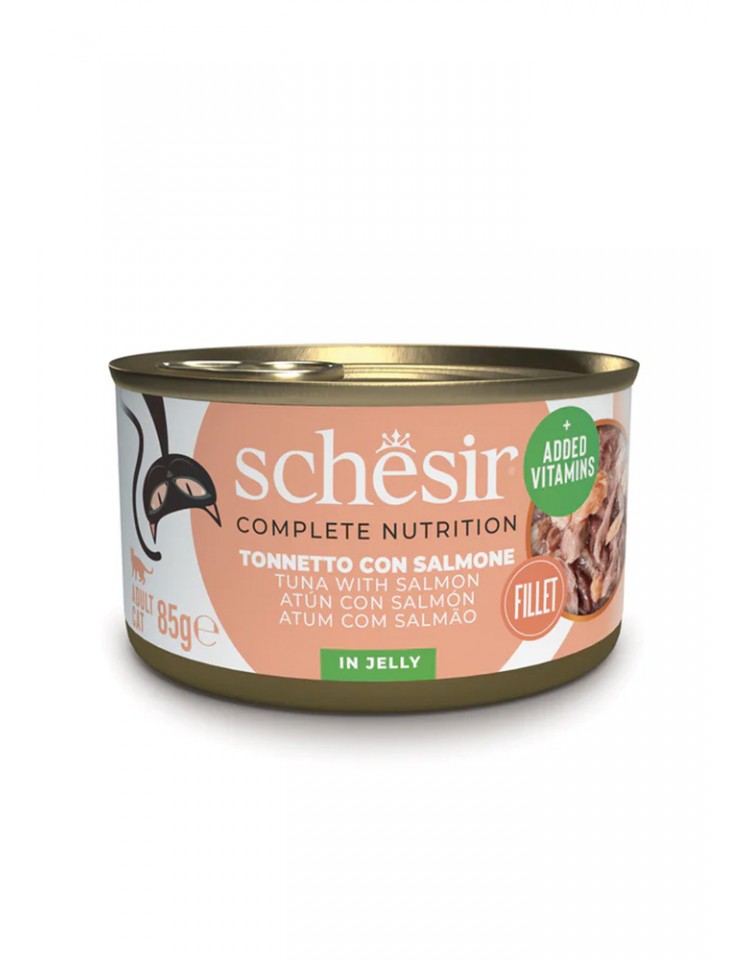 kiwipet-racao-schesir-gato-adulto-humida-85g-filete-gelatina-atum-salmao-frente