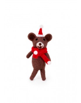 kiwipet-brinquedo-rosewood-gato-brinquedo-natal-benedict-bear-detalhe