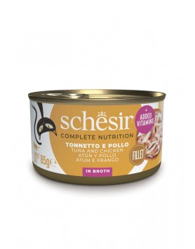 kiwipet-racao-schesir-gato-adulto-humida-85g-agua-cozimento-atum-frango-frente