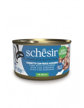 kiwipet-racao-schesir-gato-adulto-humida-85g-gelatina-atum-sardinha-frente