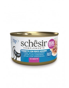 kiwipet-racao-schesir-gato-adulto-humida-70g-caldo-atum-sardinhas-frente