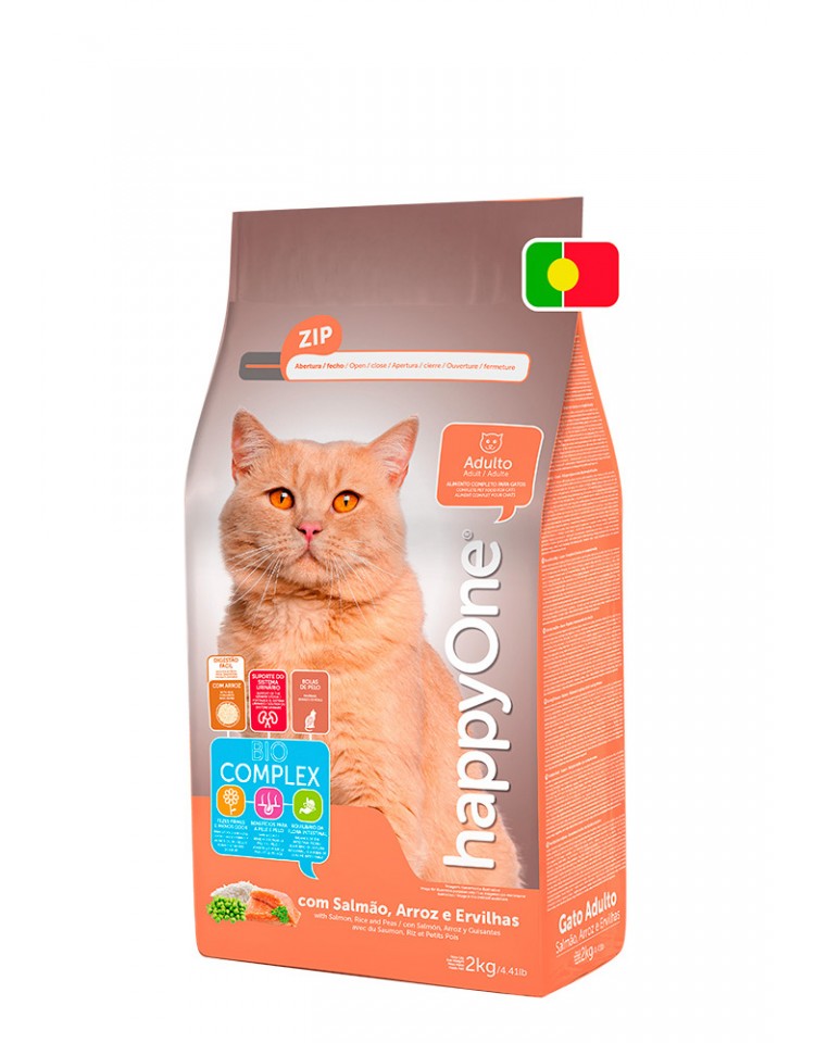 kiwipet-racao-happyone-gato-adulto-2kg-seca-salmao-detalhe