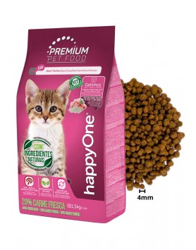 kiwipet-racao-happyone-premium-gato-junior-1.5kg-seca-carne-fresca-aves-arroz-detalhe