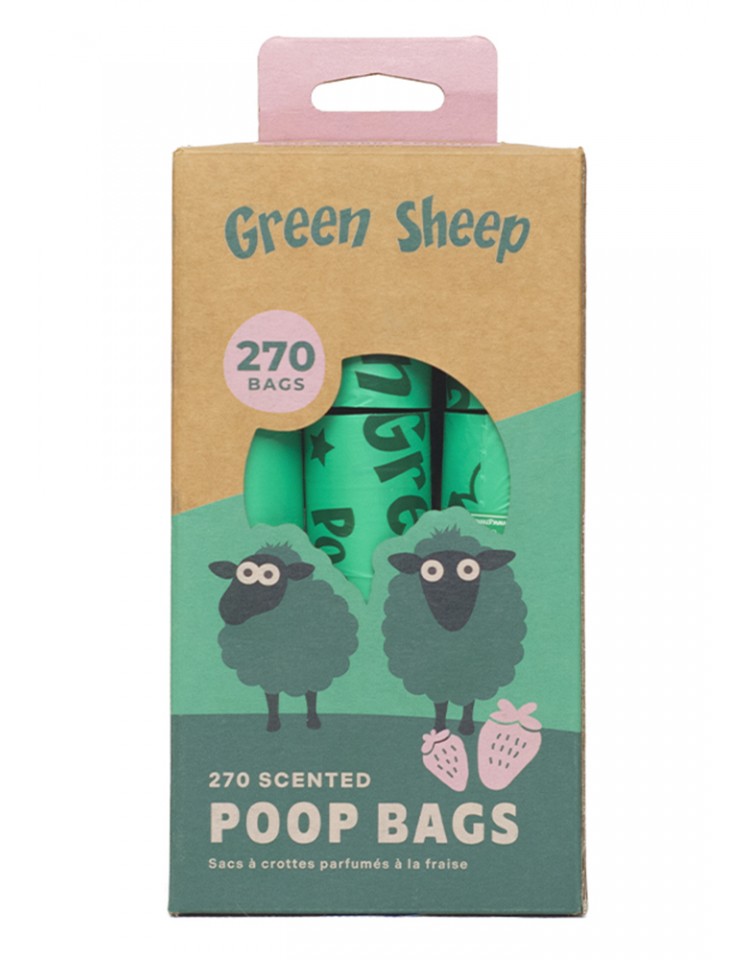 kiwipet-green-sheep-cao-270-sacos-dejetos-cheiro-morango-embalagem