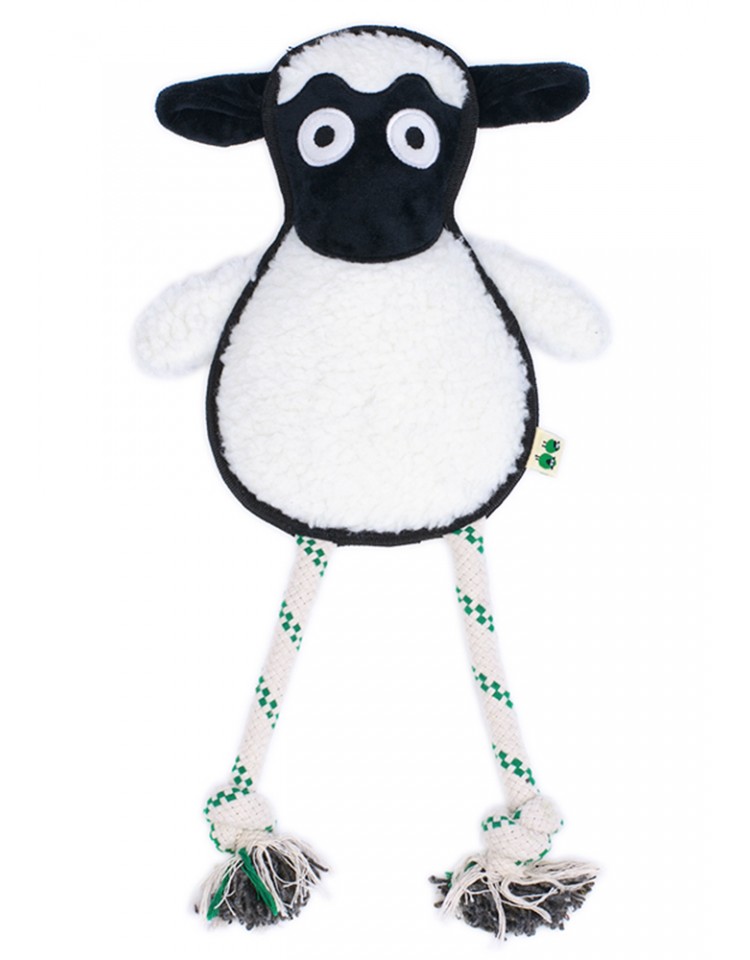 kiwipet-brinquedo-green-sheep-cao-ovelha-branco-embalagem