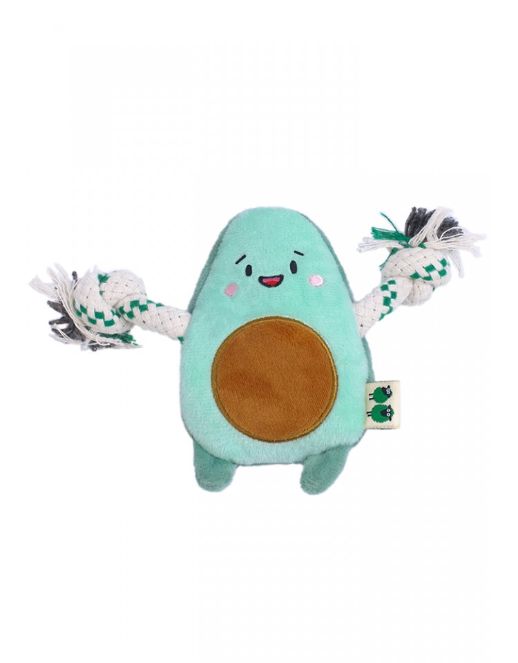 kiwipet-brinquedo-green-sheep-cao-stuffing-free-avacado-embalagem
