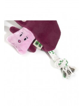 kiwipet-brinquedo-green-sheep-cao-stuffing-free-mushroom