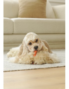 kiwipet-brinquedo-green-sheep-cao-osso-borracha-laranja-cao