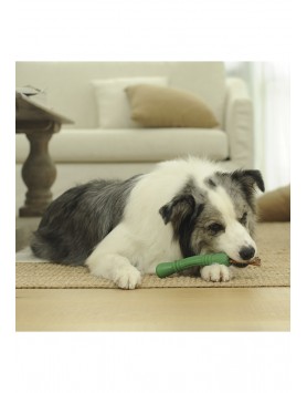 kiwipet-brinquedo-green-sheep-cao-osso-borracha-verde-detalhe