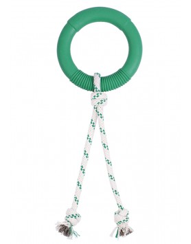 kiwipet-brinquedo-green-sheep-cao-corda-argola-borracha-verde