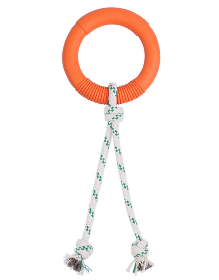 kiwipet-brinquedo-green-sheep-cao-corda-argola-borracha-laranja