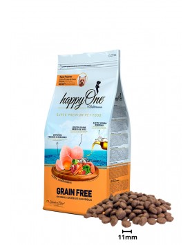 kiwipet-racao-happyone-mediterraneum-cao-adulto-3kg-seca-racas-pequenas-aves-detalhe