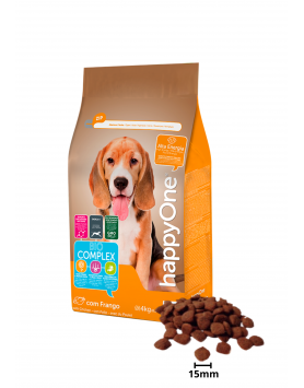 kiwipet-racao-happyone-cao-adulto-4kg-seca-alta-energia-frango-detalhe
