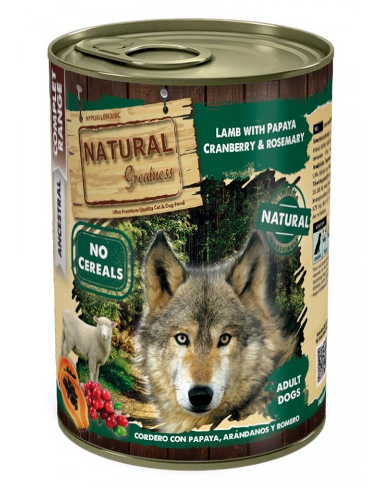 kiwipet-racao-natural-greatness-cao-adulto-400g-humida-borrego-papaia-amora-alecrim