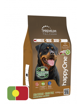 kiwipet-racao-seca-happyone-premium-cao-adulto-4kg-grain-free-lado