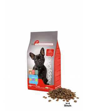 kiwipet-racao-happyone-cao-adulto-2kg-seca-racas-pequenas-detalhe