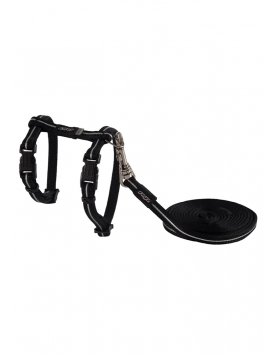 kiwipet-peitoral-rogz-gato-alley-harness-preto-2
