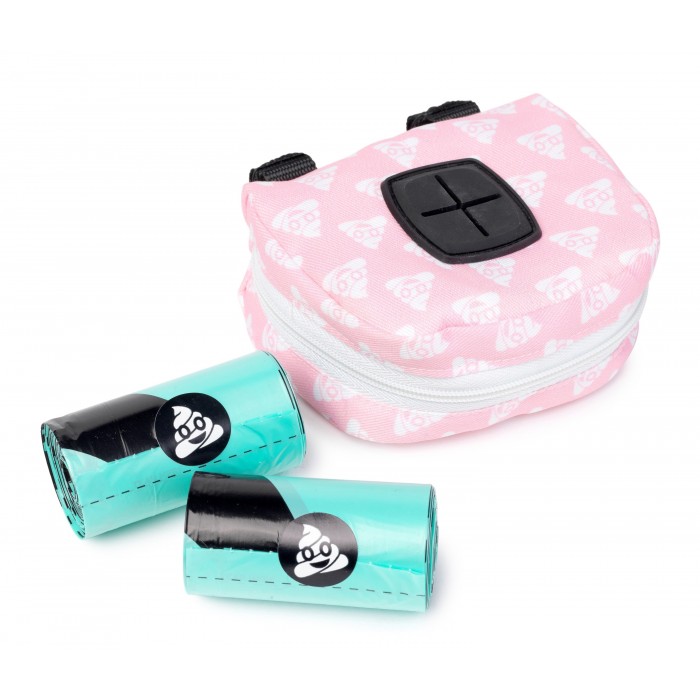 FuzzYard Poop Dispenser Bolsa e Recargas-Smiling Poo