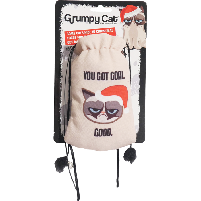 Xmas - Grumpy Cat - Catnip Coal Sack