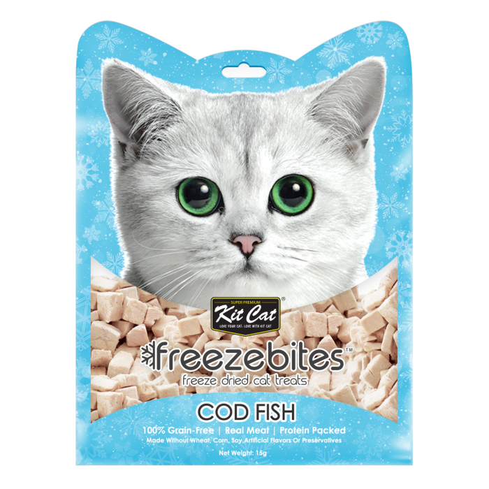 Snacks Kit Cat FreezeBites - Bacalhau