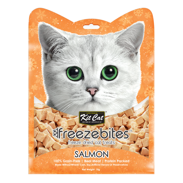 Snacks Kit Cat FreezeBites - Salmão