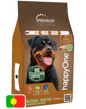 kiwipet-racao-happyone-premium-cao-adulto-4kg-seca-grain-free-lado