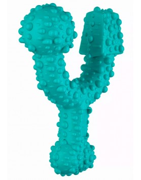 kiwipet-brinquedo-tastybone-cao-osso-nylon-triobone-hortela-pimenta-grande-lado