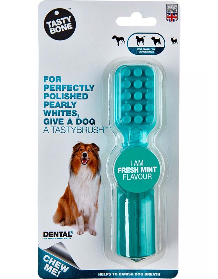 kiwipet-escova-dental-tastybone-cao-brinquedo-tastybrush-menta-fresca-embalagem