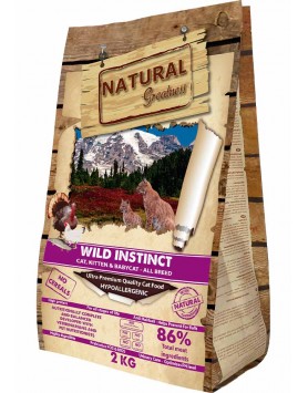 kiwipet-racao-natural-greatness-gato-adulto-2kg-seca-wild-instinct-frente