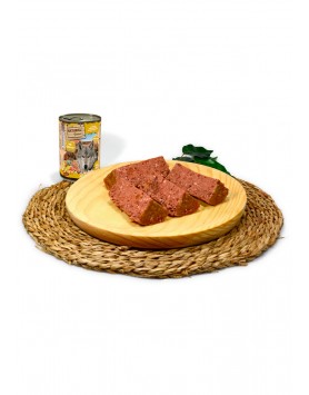 kiwipet-racao-natural-greatness-cao-adulto-400g-humida-canguru-ananas-manga-espirulina-detalhe