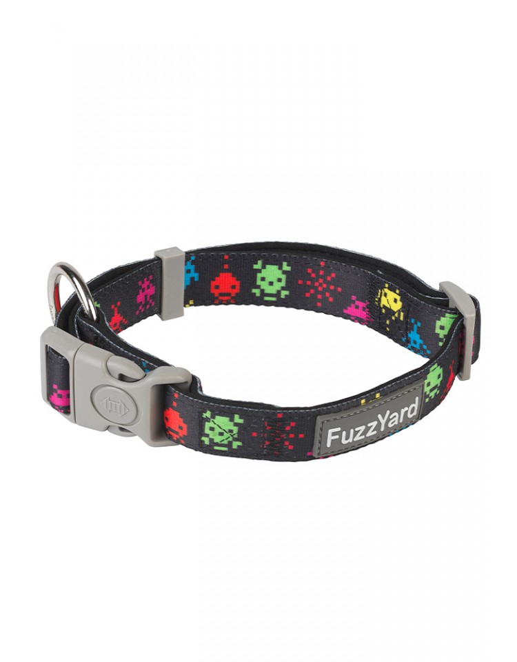 kiwipet-coleira-fuzzyard-cao-neoprene-space-raiders