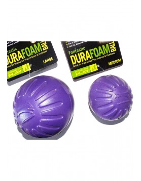 kiwipet-brinquedo-starmark-cao-bola-durafoam-roxa-detalhe