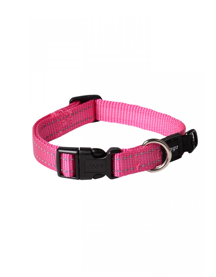 kiwipet-coleira-rogz-cao-refletora-m-rosa