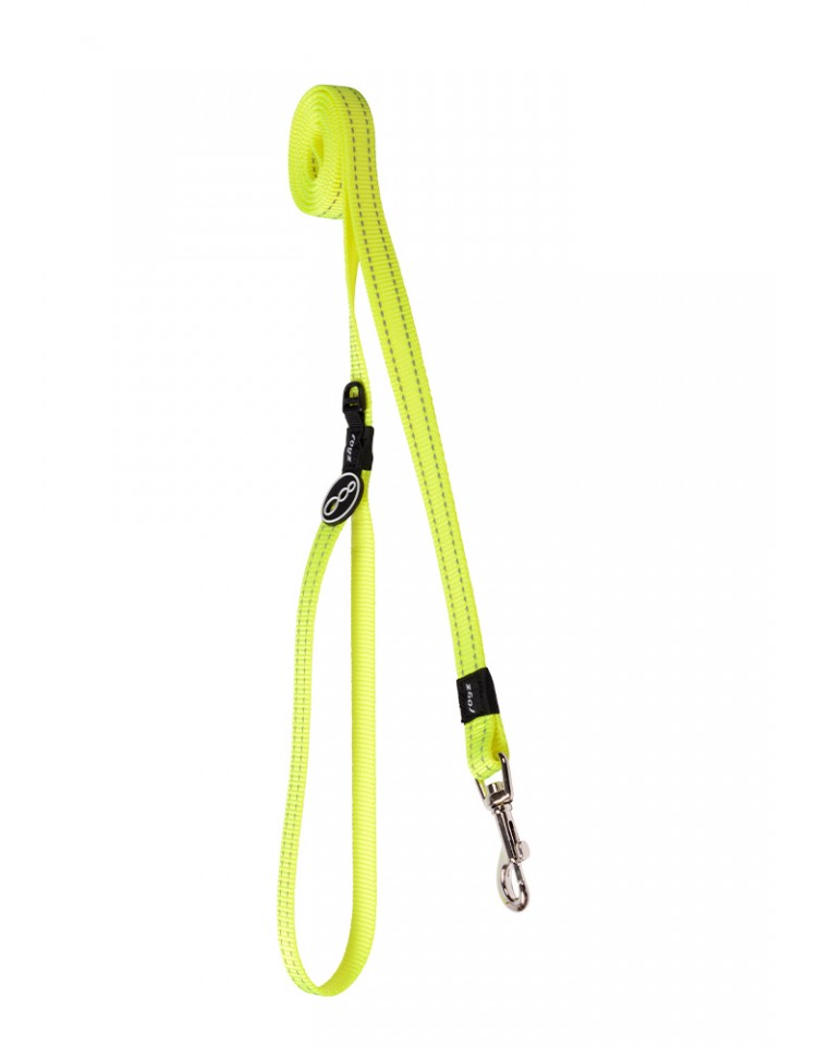 kiwipet-trela-rogz-cao-medio-classic-lead-amarelo