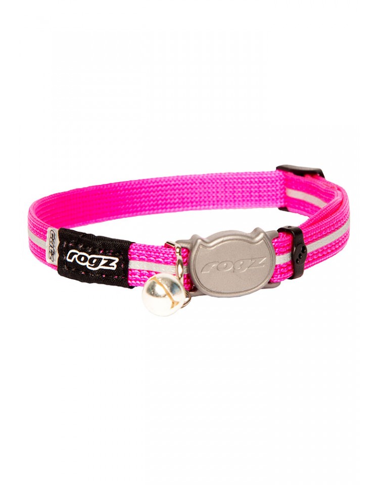 kiwipet-coleira-rogz-gato-refletora-rosa-detalhe