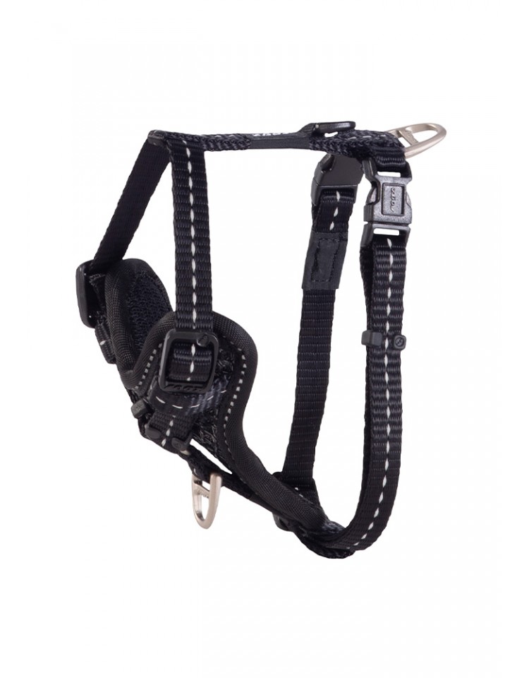 kiwipet-peitoral-rogz-cao-control-harness-pequeno-preto