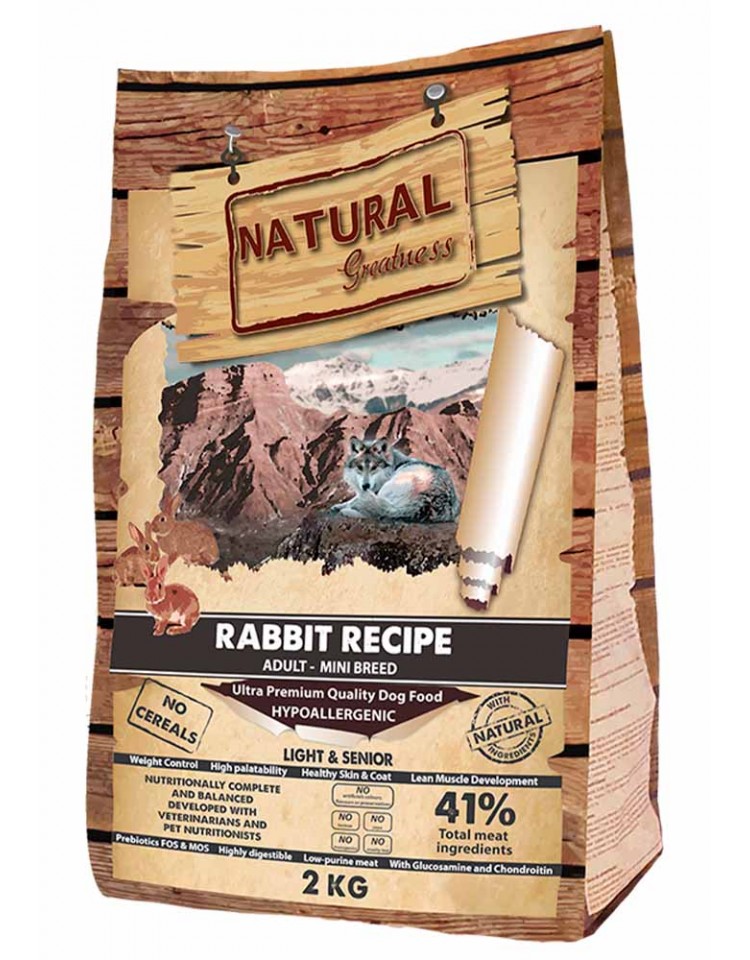 kiwipet-racao-natural-greatness-cao-mini-adulto-2kg-seca-coelho