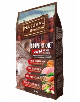 kiwipet-racao-natural-woodland-cao-10kg-seca-country-diet-frente