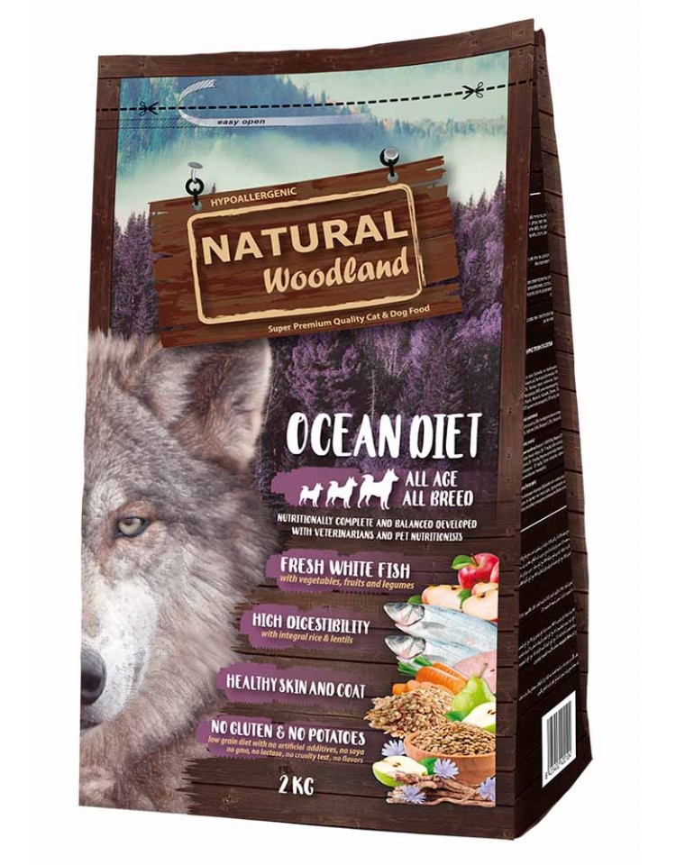 kiwipet-racao-natural-woodland-cao-2kg-seca-ocean-diet-frente