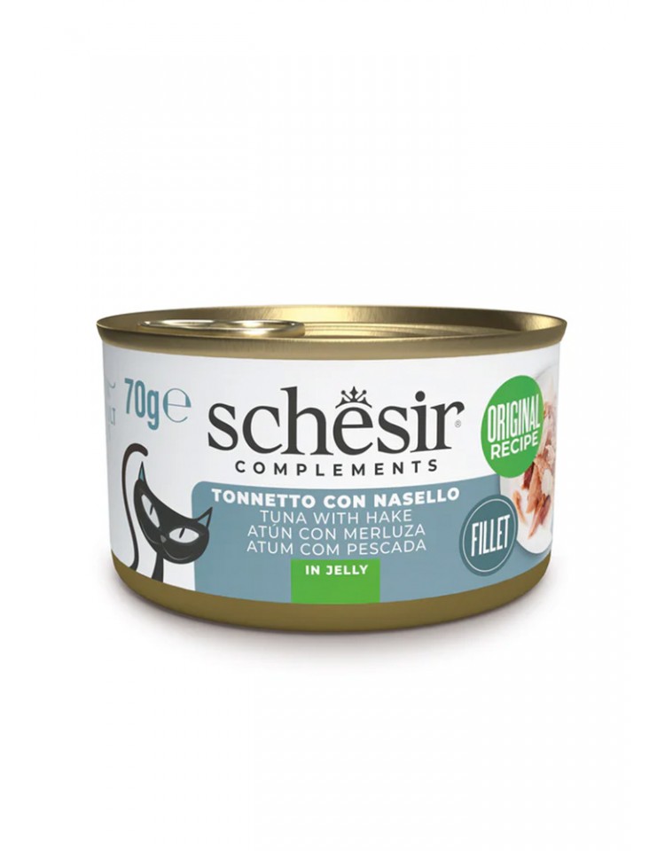 kiwipet-racao-schesir-gato-adulto-humida-70g-filete-gelatina-atum-pescada-frente
