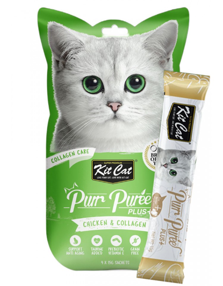 kiwipet-racao-kit-cat-gato-humida-purr-puree-plus-frango-colagénio-detalhe