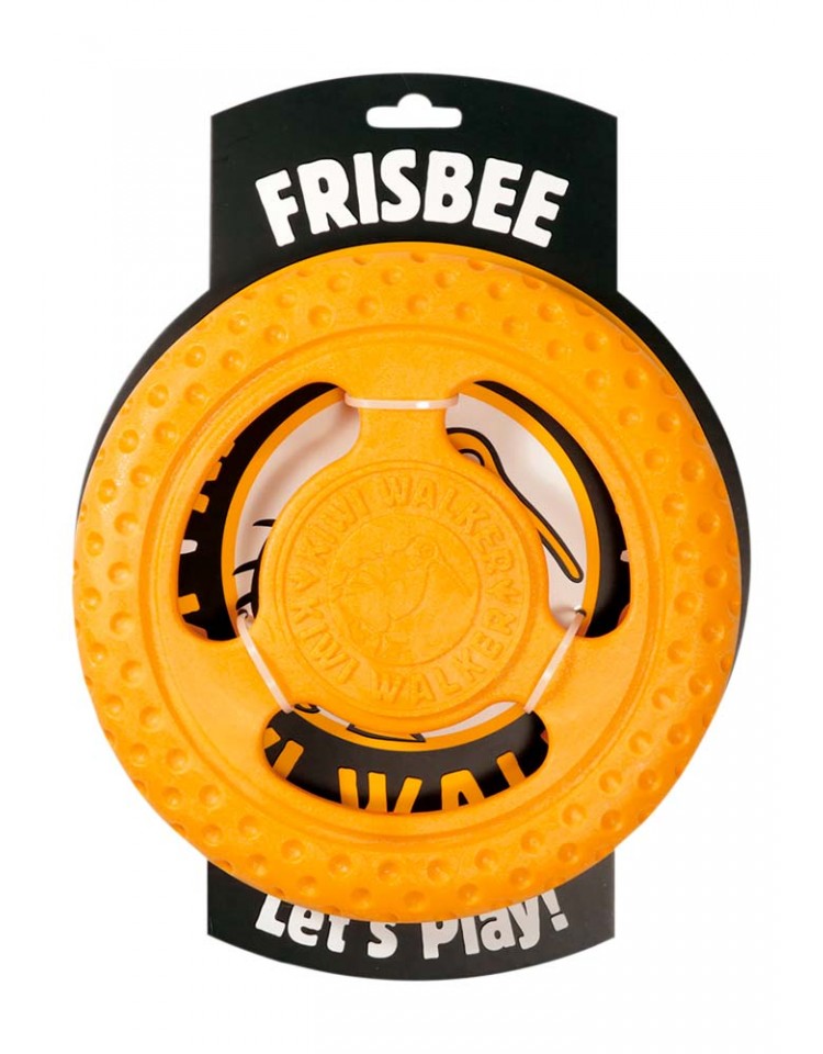 kiwipet-brinquedo-kiwi-walker-cao-frisbee-laranja-detalhe