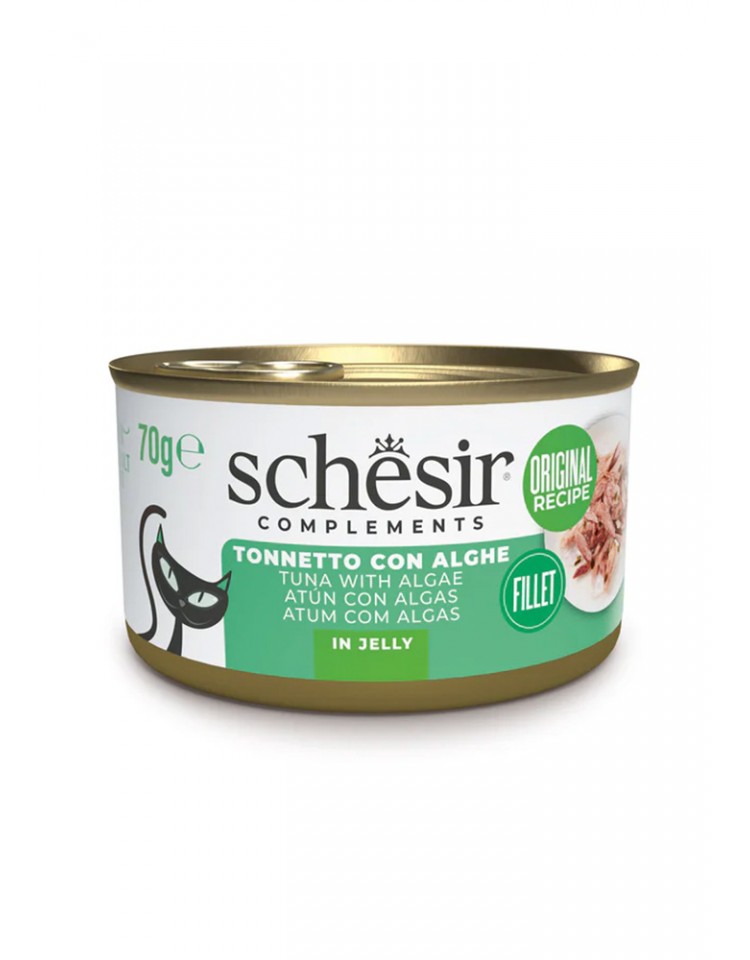kiwipet-racao-schesir-gato-adulto-humida-70g-filete-gelatina-atum-algas-frente