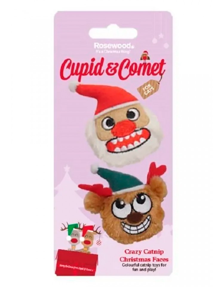 kiwipet-rosewood-gato-xmas-crazy-catnip-christmas-faces